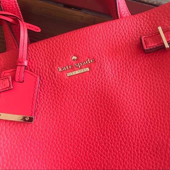 SOLD Kate Spade Olivera Holden Pink Handbag - Picture 3 of 8